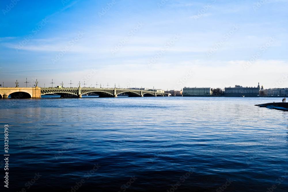 Saint Petersburg, Troitsky bridge