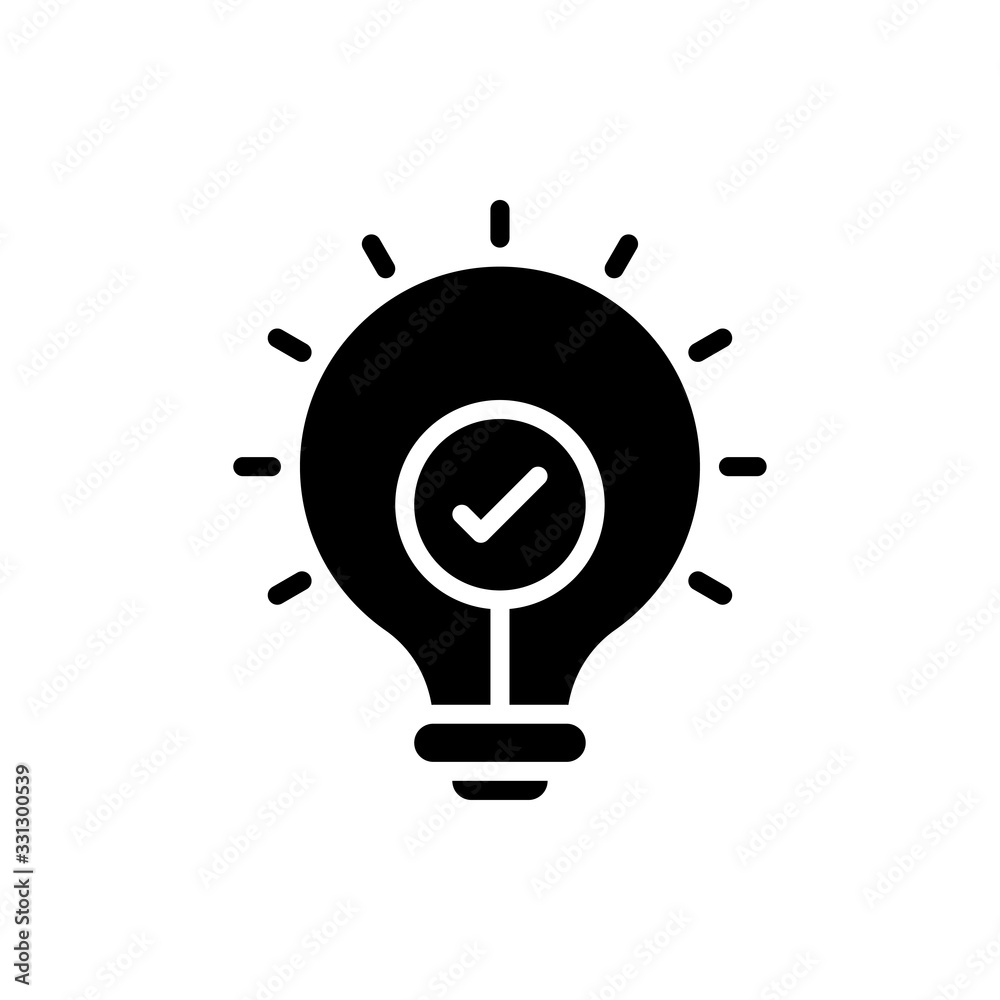 The Best Solution Vector icon Glyph Illustration. The Best Solution Vector icon Glyph Illustration.