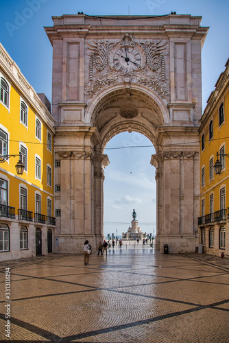 view of Lisbon Downtown