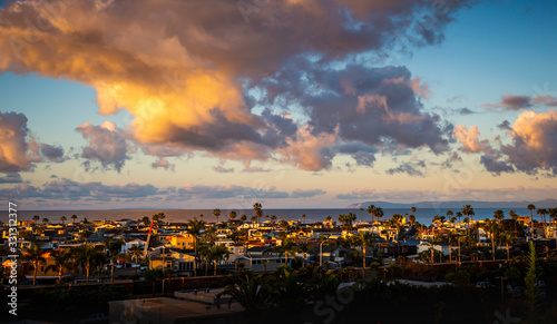 sunrise in California USA Coast © Pascal