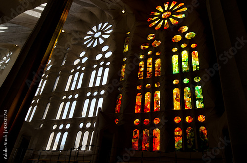 stained glass window