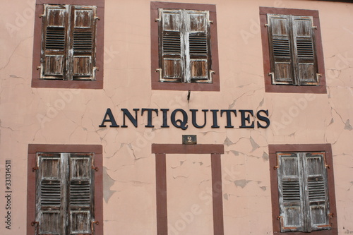 Haguenau,  Elsass, Hausfassade photo