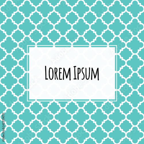 Abstract Moroccan texture. Can be used the printable outline, crafts, and oth...