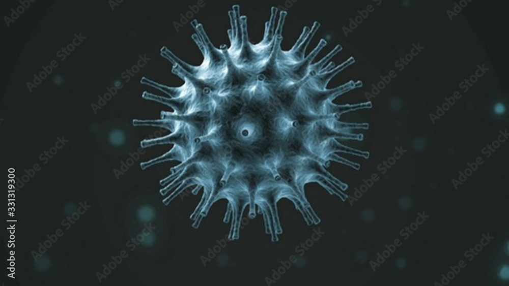 Obraz premium coronavieus illustration of a virus