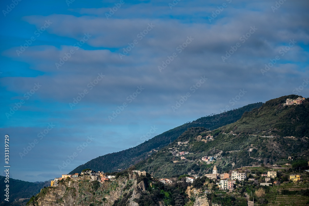 Panorama autour des Cinque Terre en Italie