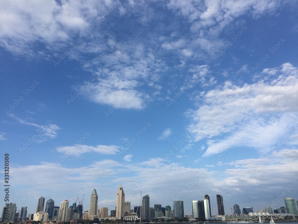 Fototapeta premium view of city