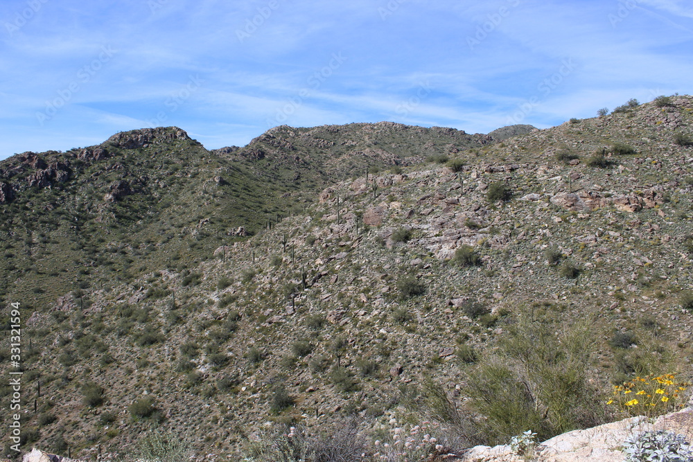 view of mountains