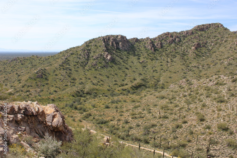 landscape in the mountains