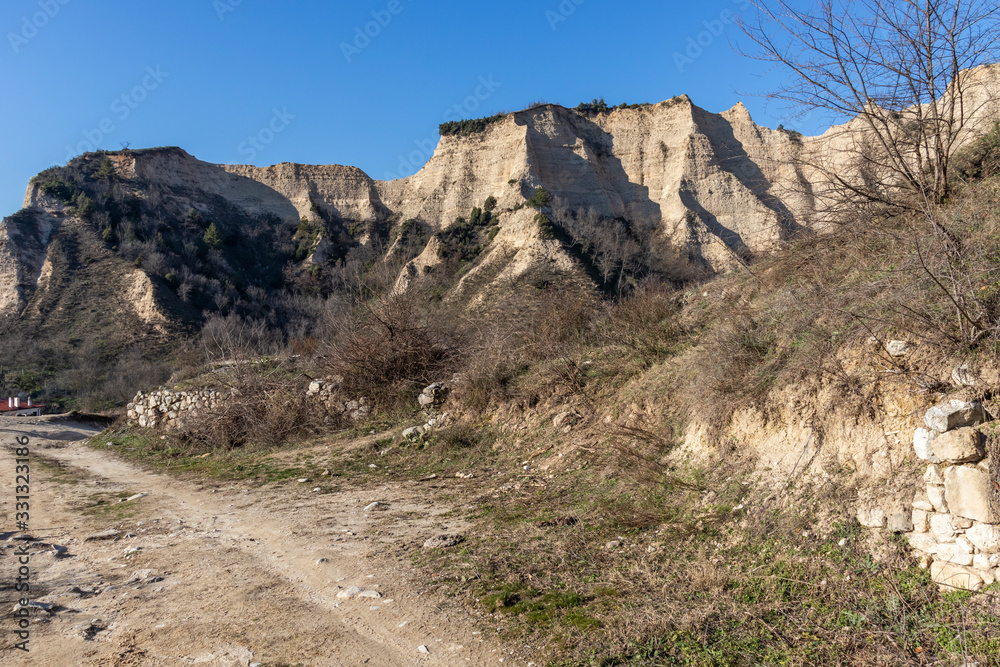 Amazing panorama of town of Melnik, Bulgaria Amazing panorama of town of Melnik, Bulgaria