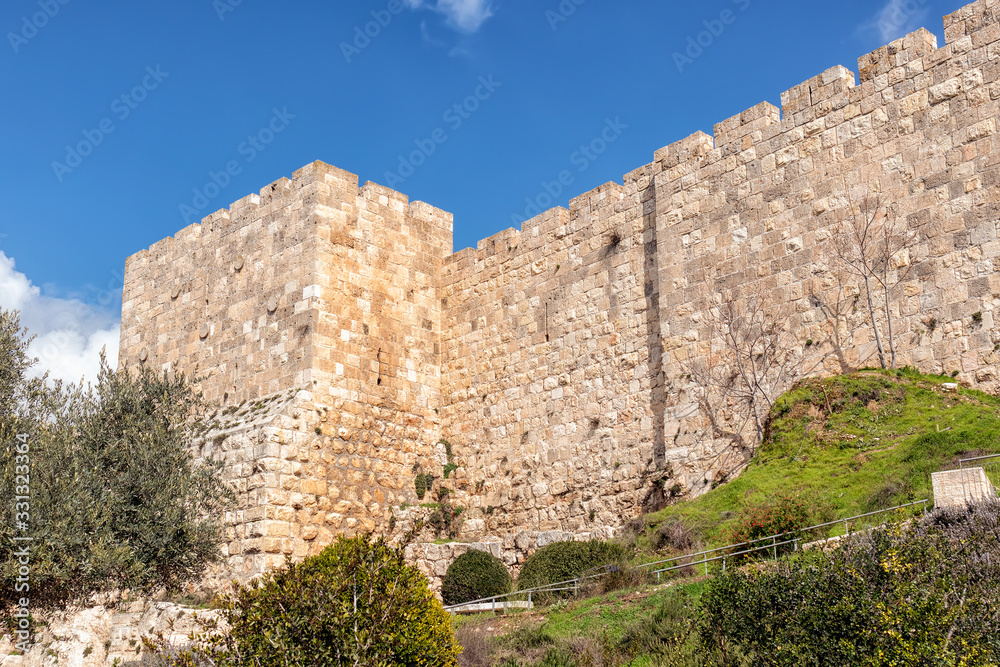 Jerusalem Old City Walls - Israel