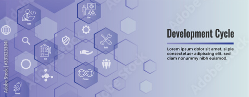Development Operations & Life Cycle - DevOps Icon
