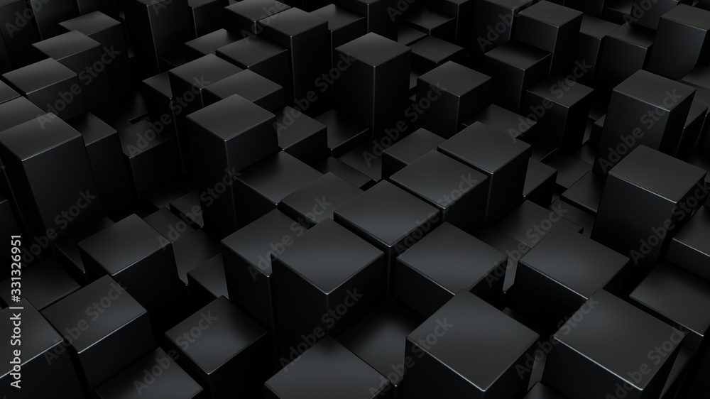 Abstract 3d rendering geometric surface, black minimal texture. Modern background design Abstract 3d rendering geometric surface, black minimal texture. Modern background design