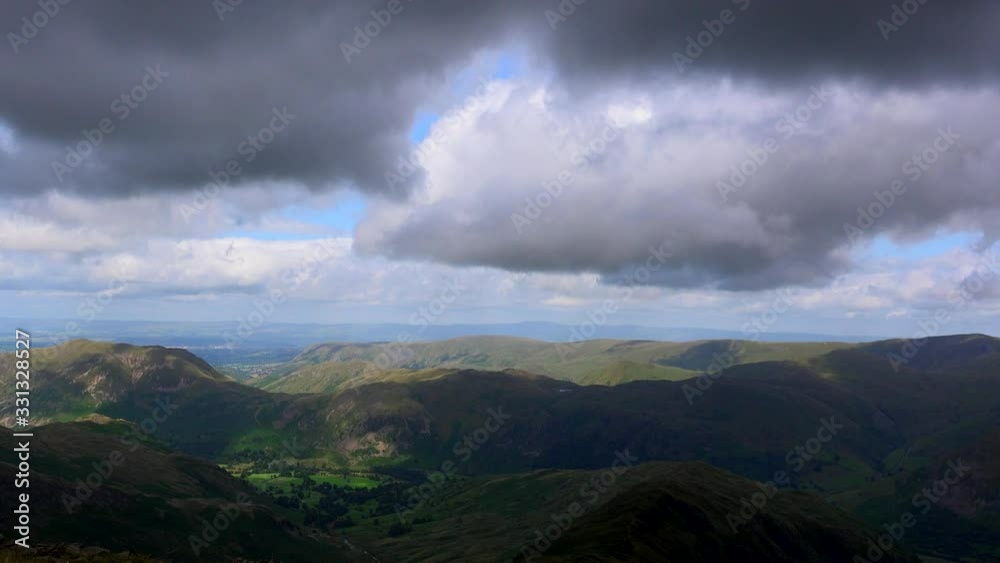 Time lapse of clouds over mountains wild places UK 4K Time lapse of clouds over mountains wild places UK 4K