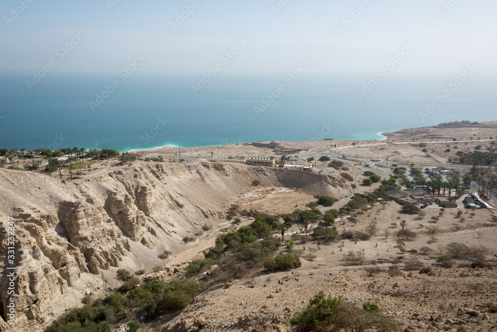Ein Gedi National Park at Southern Israel