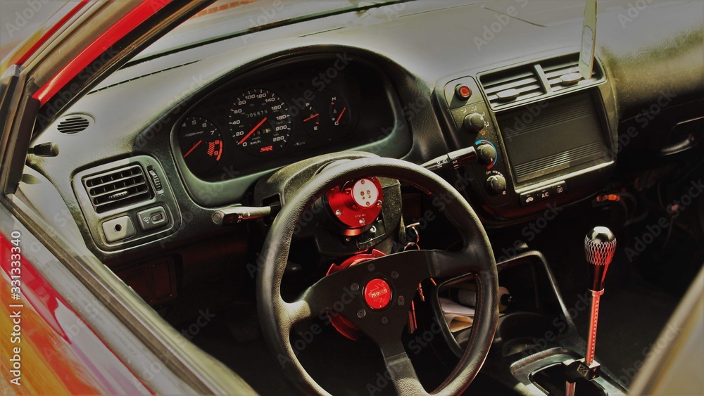 interior of a car interior of a car