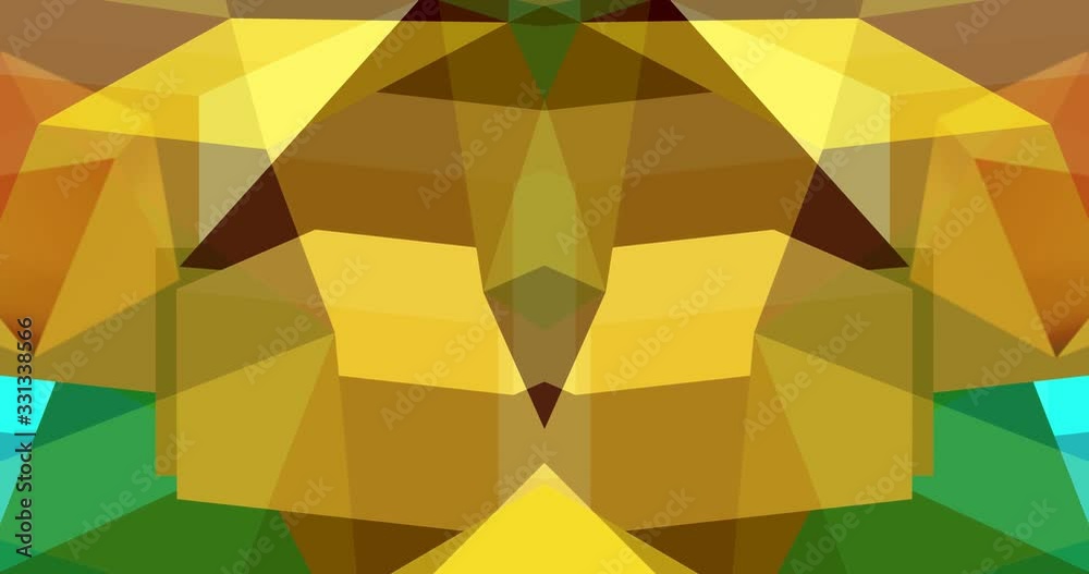 abstract geometric background with triangles