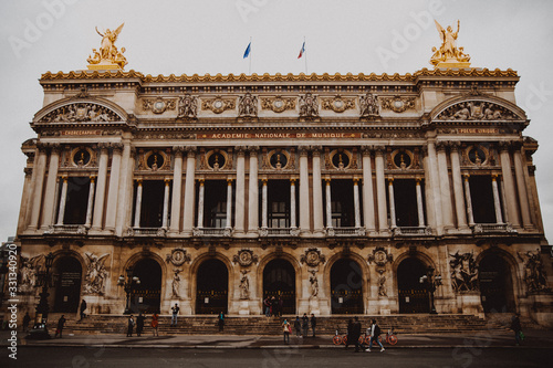 Architecture and art of Paris  France