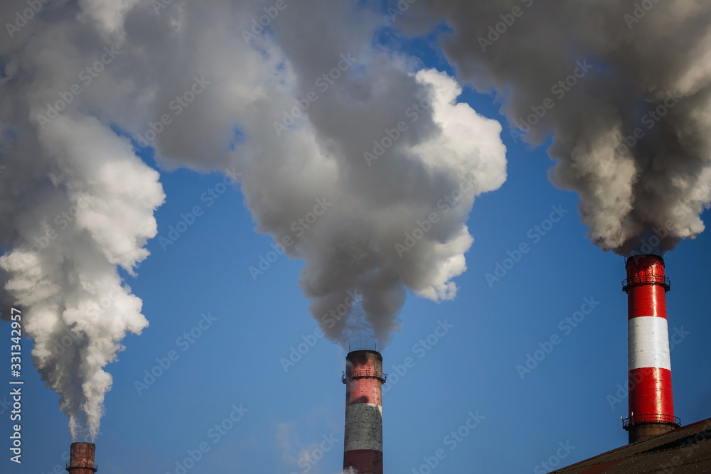 Toxic industrial emissions. Toxic industrial emissions.