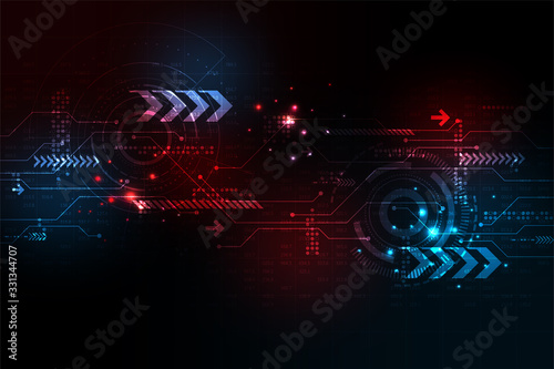 Operation of digital systems that are transferring data.