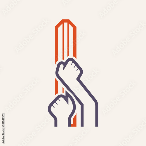 worker concrete icon
