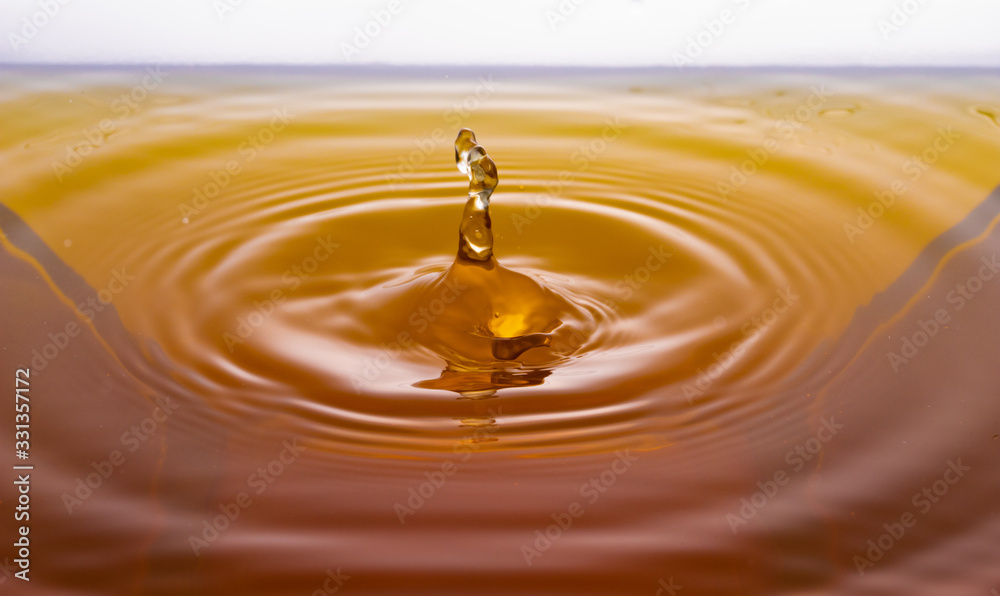 rippling after a few drops of Whiskey. rippling after a few drops of Whiskey.