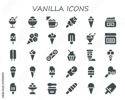 vanilla icon set