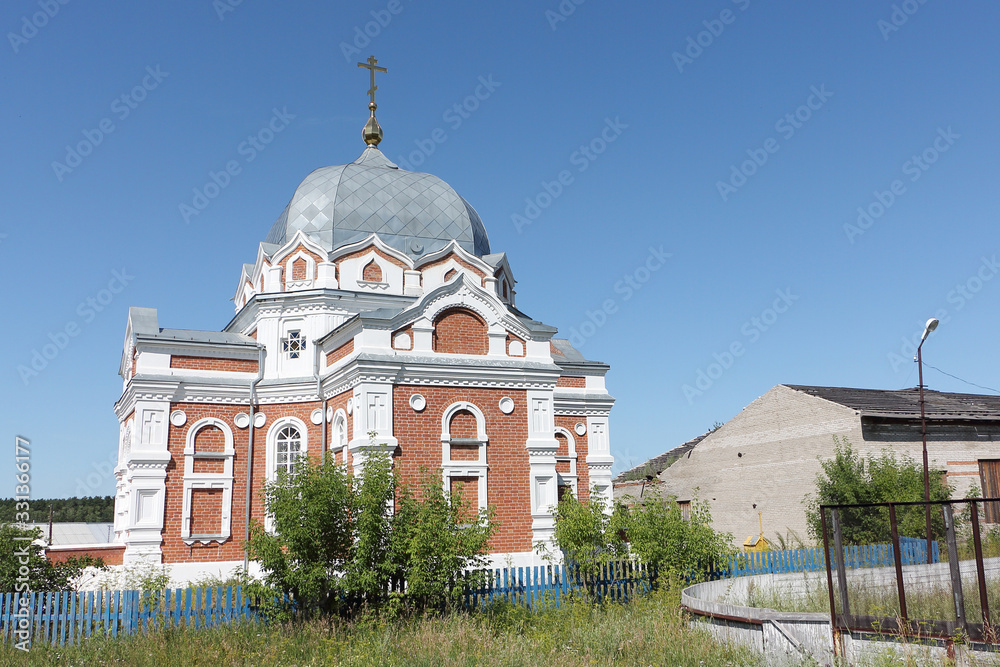 Church of the Intercession of the Most Holy Mother of God in Zavyalovo, Novosibirsk region, Russia