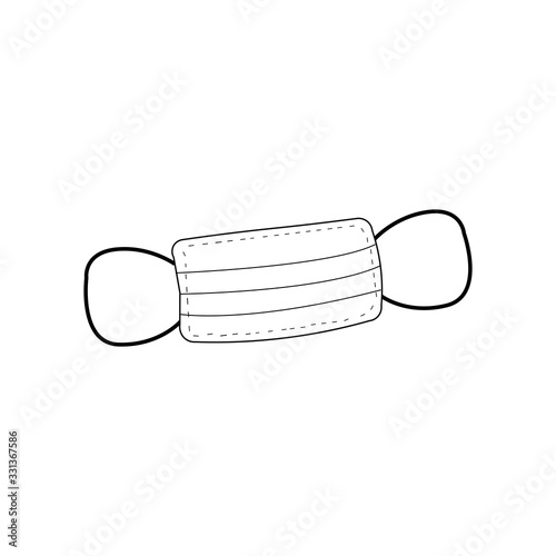 mask healty icon design