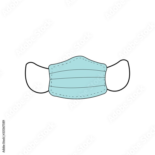 mask healty icon design