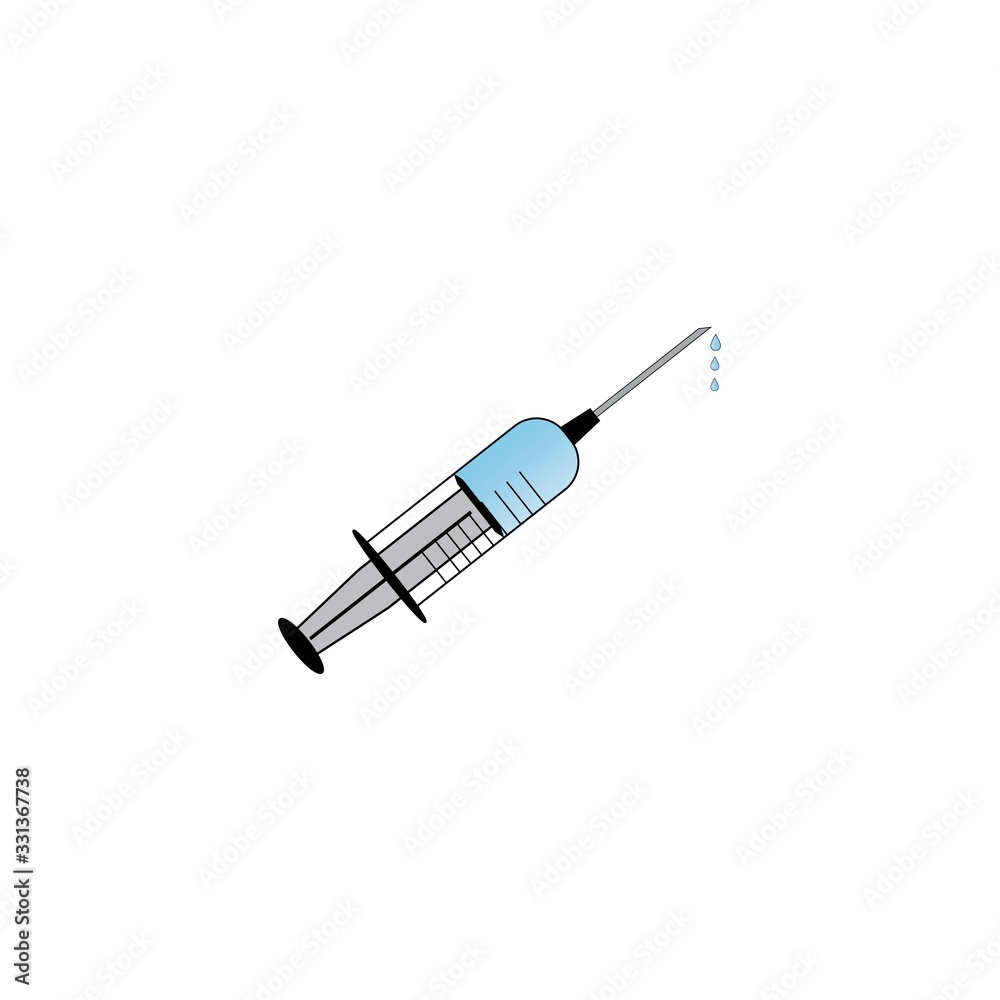injection health logo design template injection health logo design template