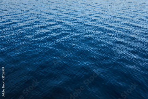 blue water waves for sea or river background
