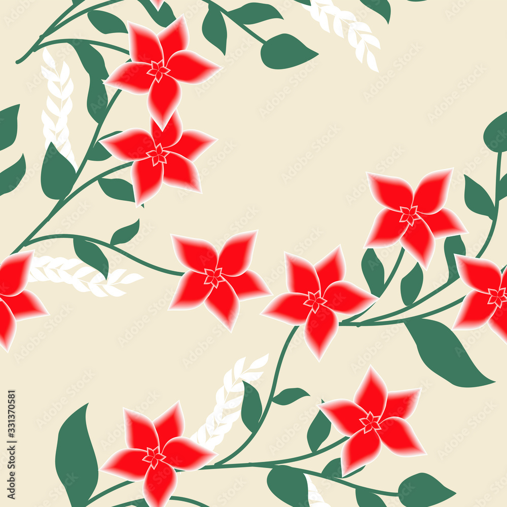 seamless pattern with flowers seamless pattern with flowers