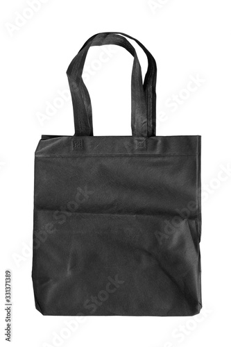 Black bag isolated