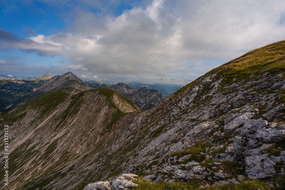 On the summit of Vogel mountain