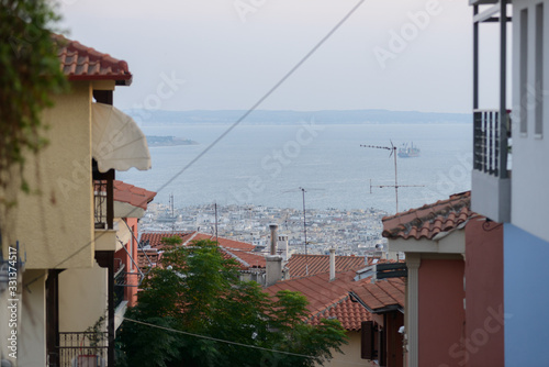  sea ​​view from the city of Thessaloniki