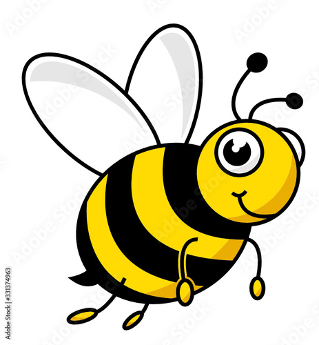 Biene Logo Clipart Honig fliegen
