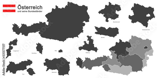 country Austria Silhouette