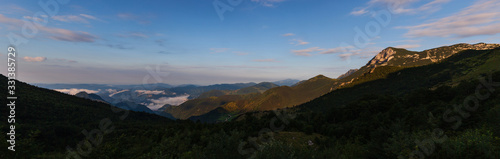 Fototapeta Naklejka Na Ścianę i Meble -  On the summit of Vogel mountain