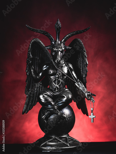 Fotografia Baphomet / Satan Background