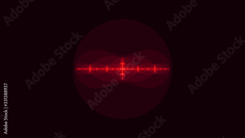 Red & black abstract background image,New background image,Fractal creative abstract background