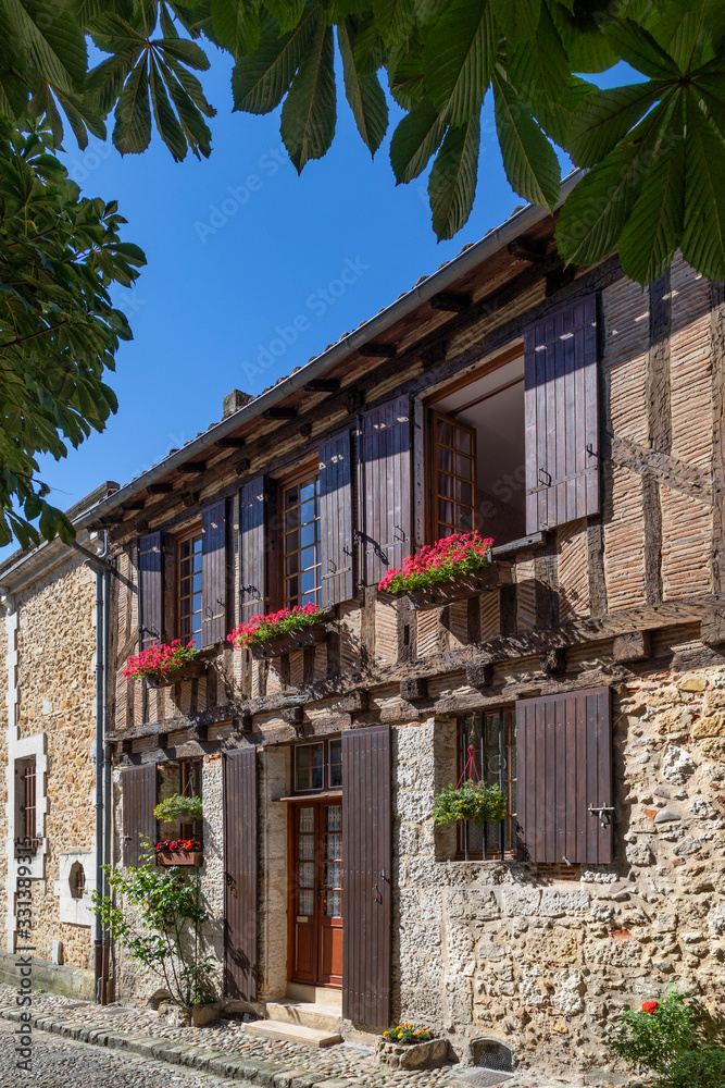 Picturesque old buildings - Bergerac - Dordogne - France