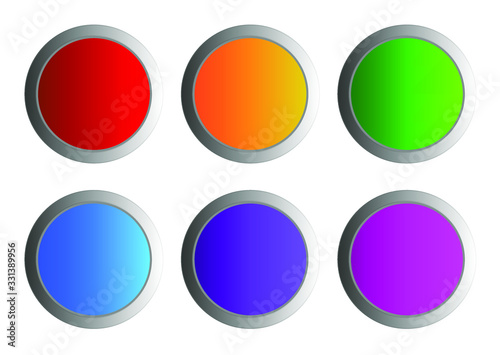 button icon on white background