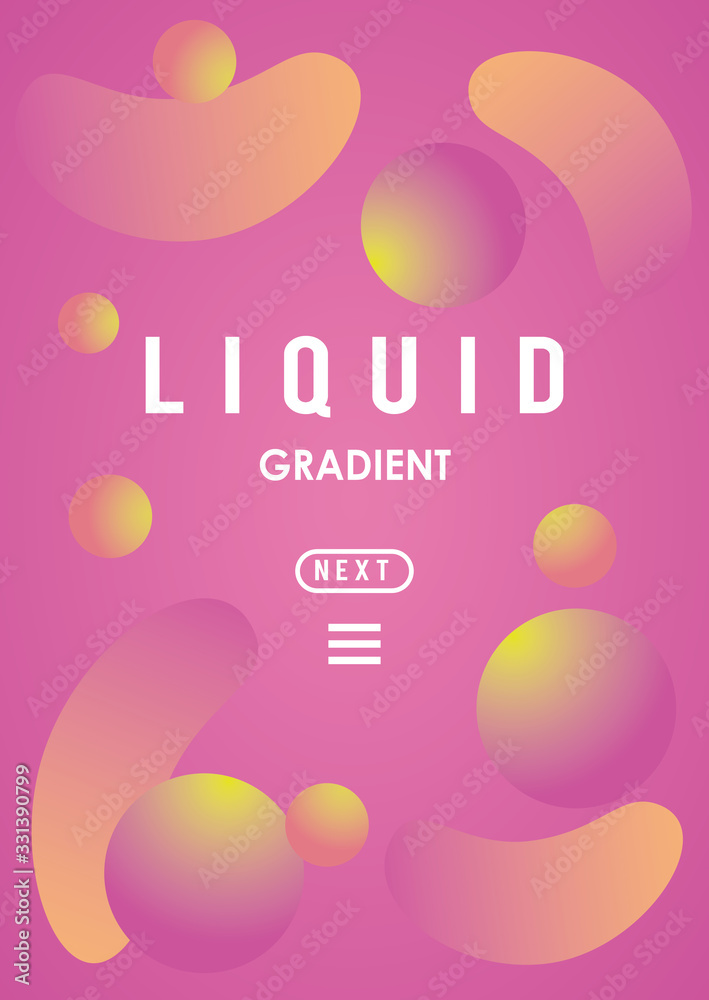 liquid and waves colorful gradient banner liquid and waves colorful gradient banner