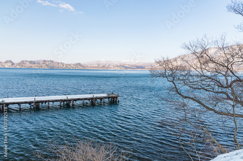 Towada Hachimantai National Park in winter