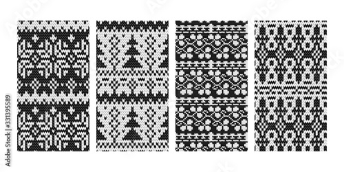 Set of Norwegian Star knitting patterns