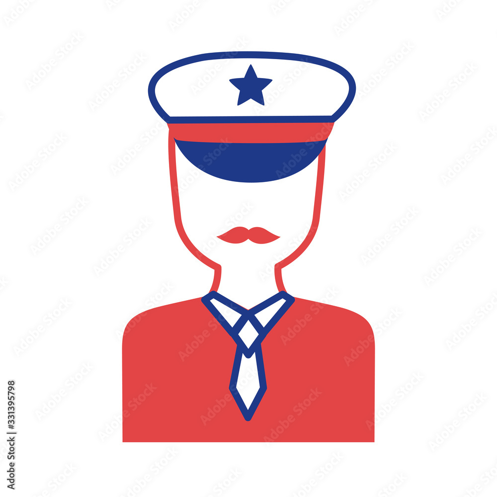 military officer silhouette style icon military officer silhouette style icon