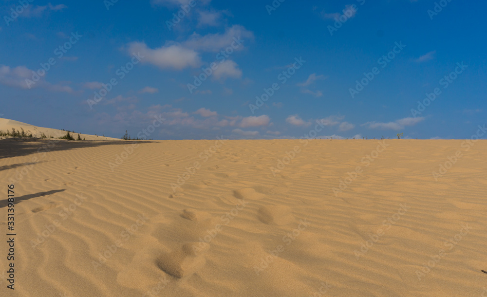 White dunnes sands in Vietnam