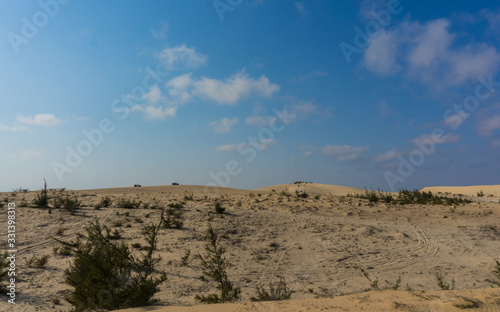 White dunnes sands in Vietnam