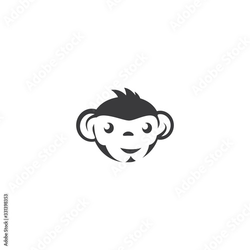 Monkey head logo