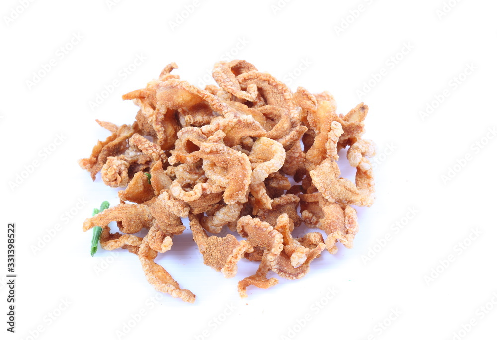 Pork rind, Pork scratchings, Pork crackling in Thailand Pork rind, Pork scratchings, Pork crackling in Thailand